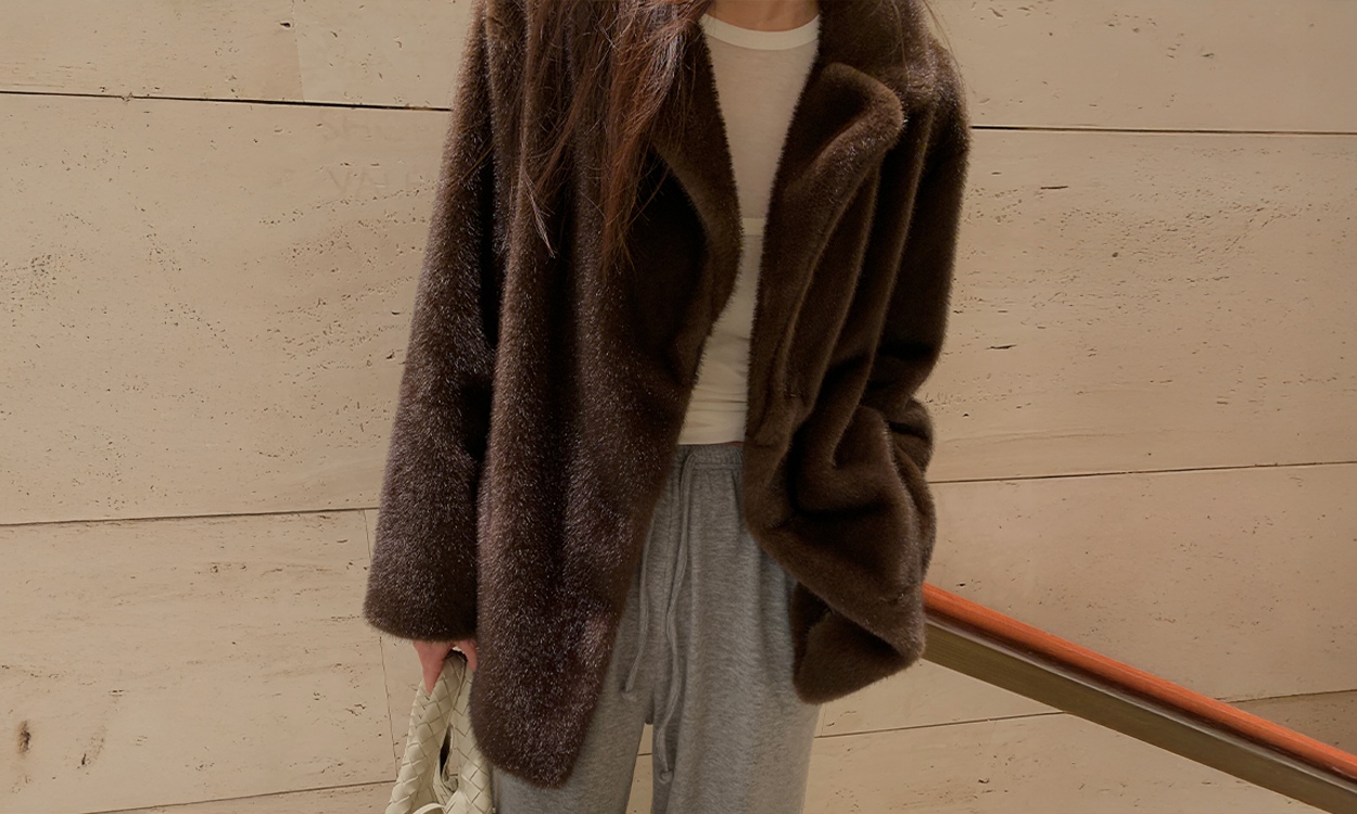 칸느 프리미엄 퍼자켓
_brown