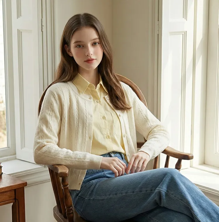 2026년 봄신상
시스루실루엣여리셔츠