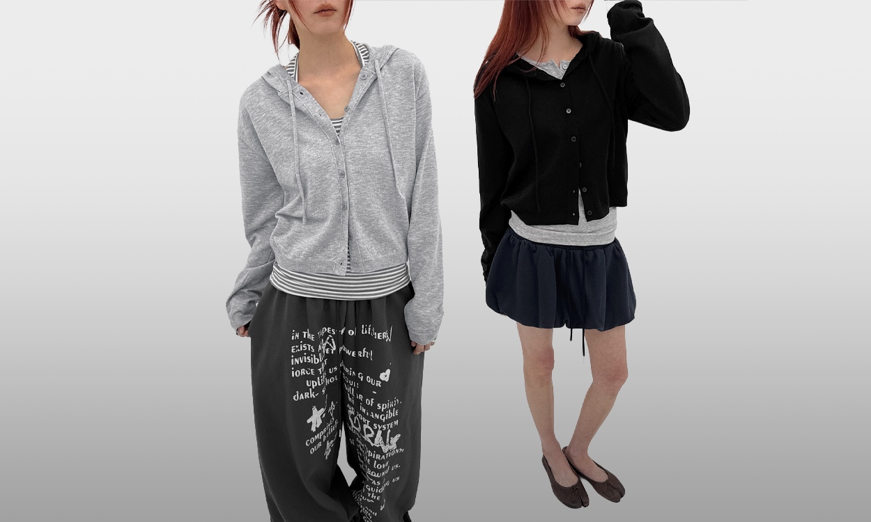 매일 입고 싶은 착용감
부드리 후드 니트 가디건