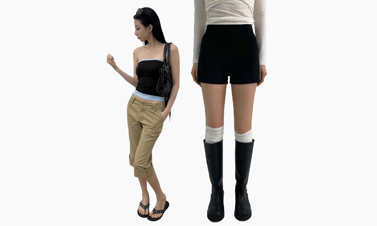 숏팬츠부터 카프리까지
지금 입기 딱 좋은 하의