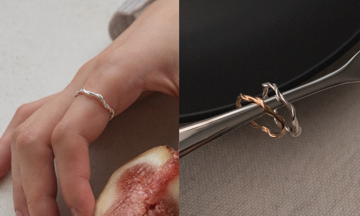 3-21호 전호수 가능한
심플한 실버 링