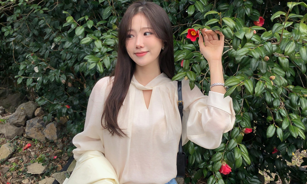 입는 순간 -5kg 
MD 픽 블라우스