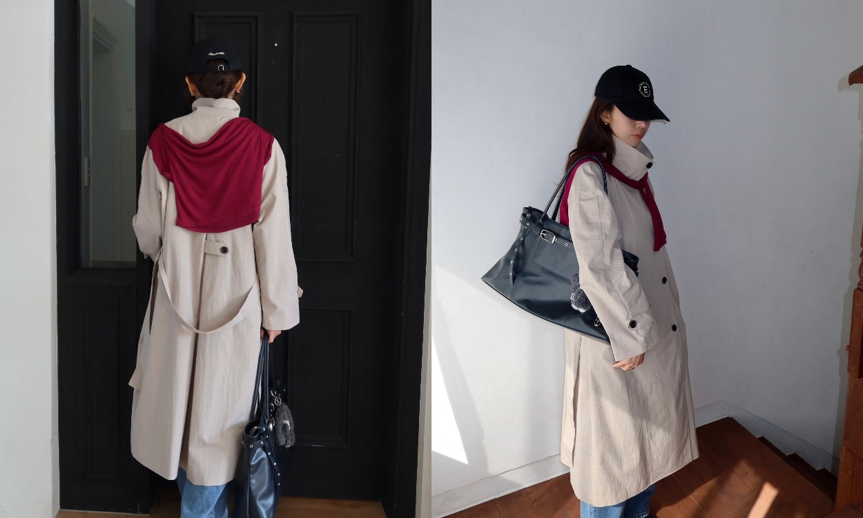 봄 아우터로 입기 좋은
트렌치코트