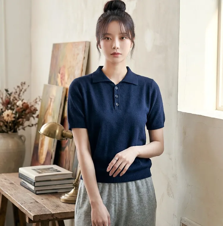 여름까지 입기 좋은
카라넥 티셔츠