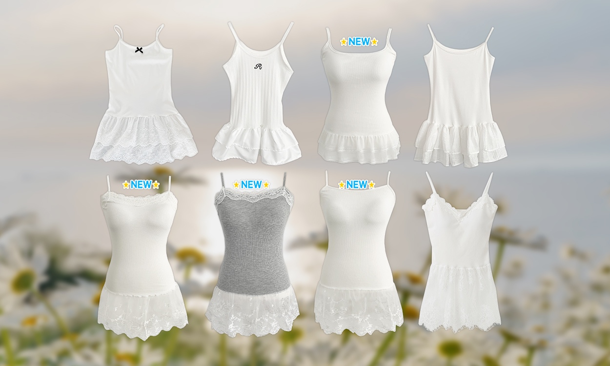 플레어 원피스 이너 나시
마음껏 코디 해보세요!