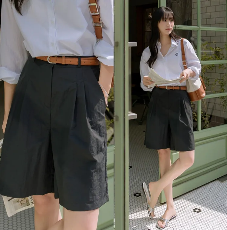 구김 걱정 No No !
바스락 핀턱 팬츠