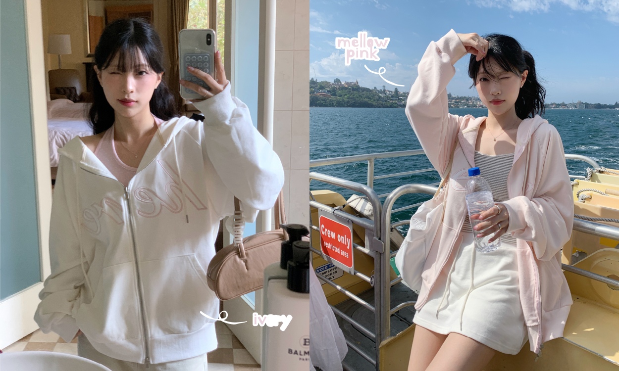 히얼유 시그니처 !
to me 후드집업