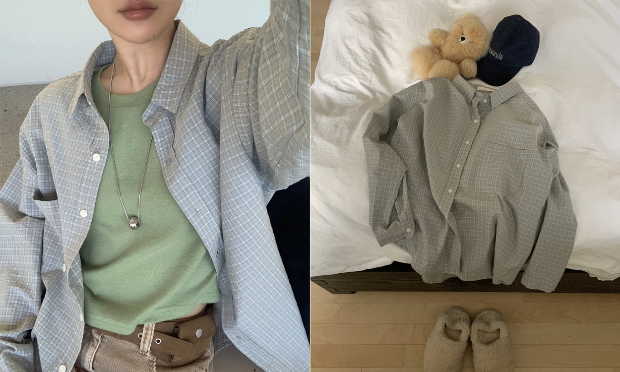 지금부터 봄까지 쭉
네티 체크 셔츠