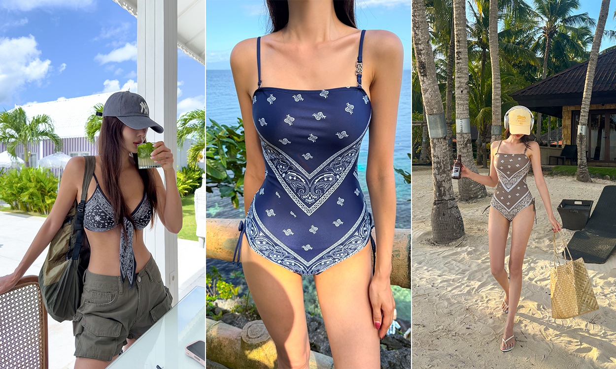 반다나 수영복-2TYPE
핫한 반다나 수영복 맛집