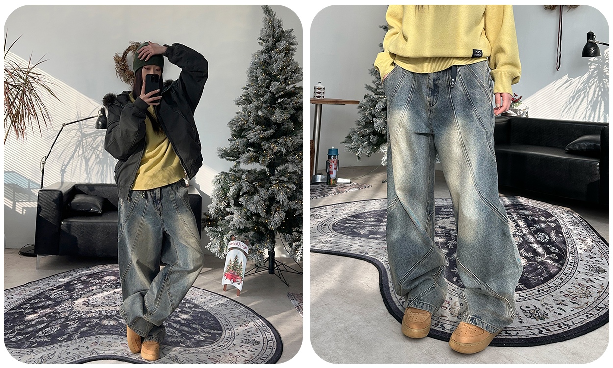 유니크한 트위스트 데님!