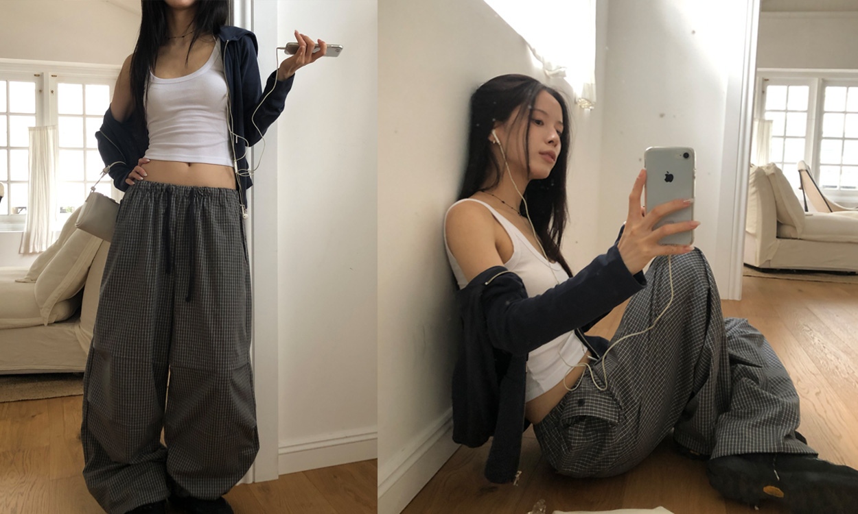 일상에 녹아드는 
이지 체크 무드