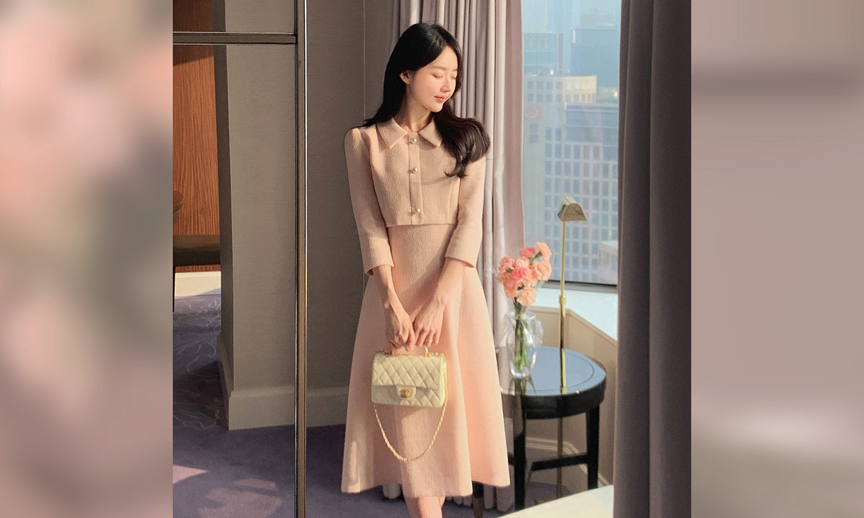 마치 셋업을 입은 듯
한번로 완성되는 원피스